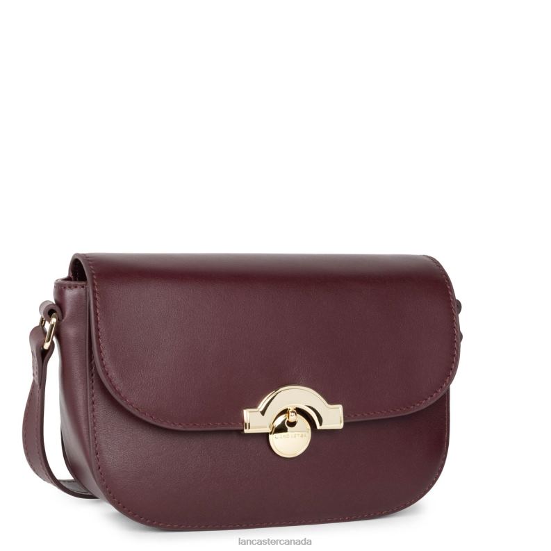 Women Small Crossbody Bag Fashion Medaille 4J6H1491 Bag Bordeaux Lancaster Paris