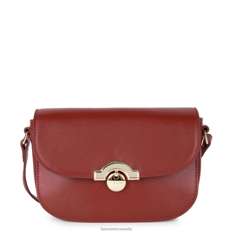 Women Small Crossbody Bag Fashion Medaille 4J6H1493 Bag Carmin Lancaster Paris