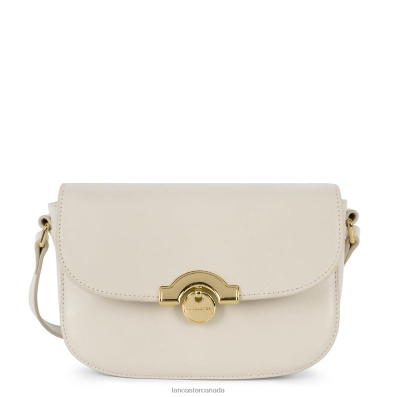 Women Small Crossbody Bag Fashion Medaille 4J6H1496 Bag Ecru Lancaster Paris