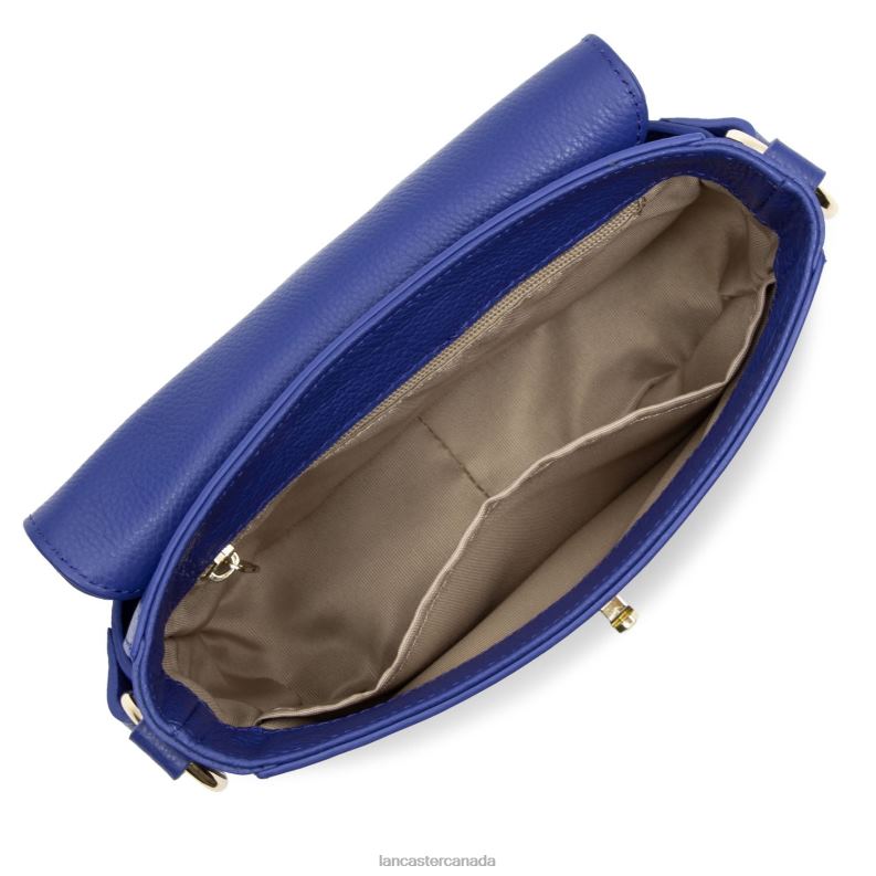 Women Small Crossbody Bag Foulonne Milano 4J6H1338 Bag Bleu Electrique Lancaster Paris