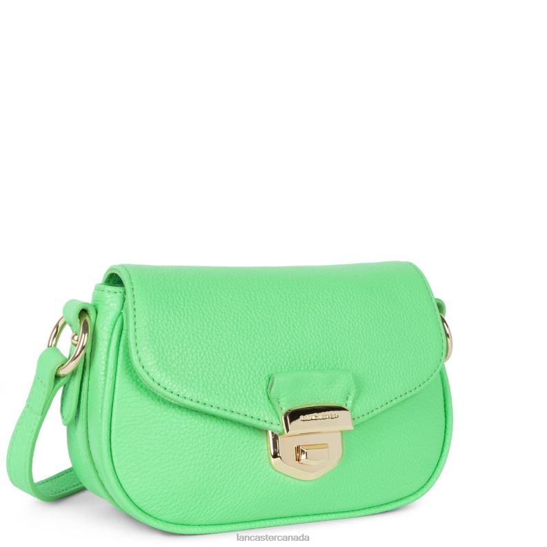 Women Small Crossbody Bag Foulonne Milano 4J6H1403 Bag Vert Ecolo Lancaster Paris
