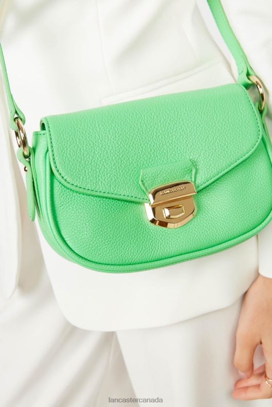 Women Small Crossbody Bag Foulonne Milano 4J6H1403 Bag Vert Ecolo Lancaster Paris