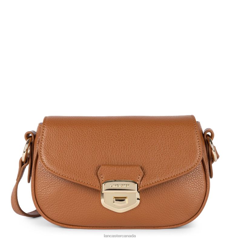 Women Small Crossbody Bag Foulonne Milano 4J6H1411 Bag Caramel Lancaster Paris