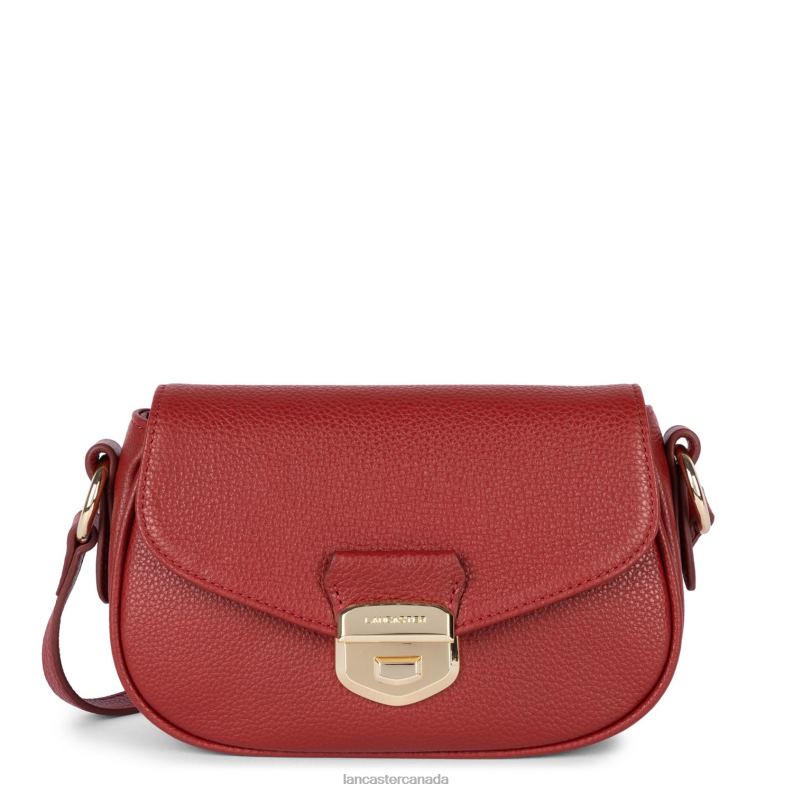 Women Small Crossbody Bag Foulonne Milano 4J6H1412 Bag Carmin Lancaster Paris