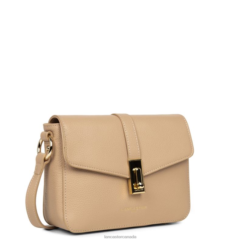 Women Small Crossbody Bag Foulonne Milano New 4J6H1328 Bag Nude Lancaster Paris