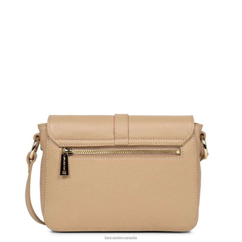 Women Small Crossbody Bag Foulonne Milano New 4J6H1328 Bag Nude Lancaster Paris