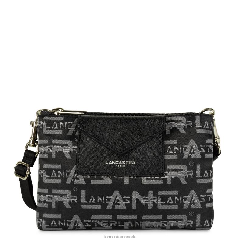 Women Small Crossbody Bag Logo Kba 4J6H1947 Bag Noir Lancaster Paris