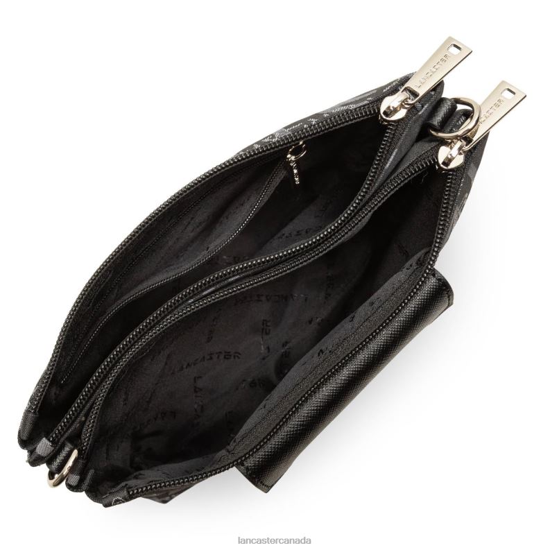 Women Small Crossbody Bag Logo Kba 4J6H1947 Bag Noir Lancaster Paris