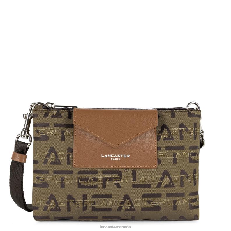 Women Small Crossbody Bag Logo Kba 4J6H1948 Bag Marron Lancaster Paris