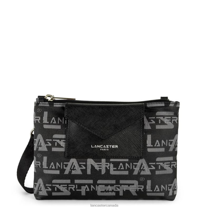 Women Small Crossbody Bag Logo Kba 4J6H1956 Bag Noir Lancaster Paris