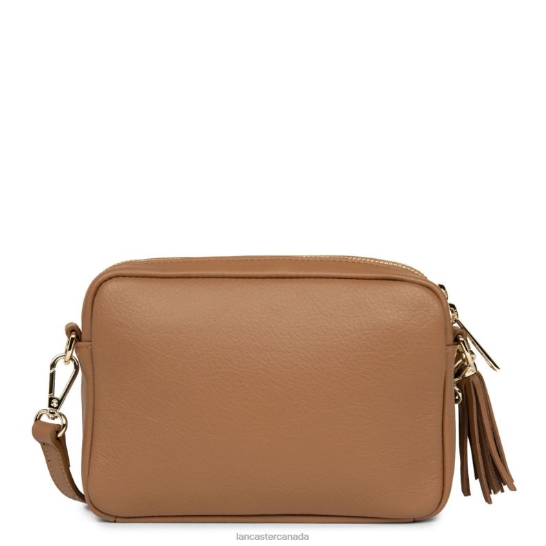 Women Small Crossbody Bag Mademoiselle Ana 4J6H1982 Bag Camel Lancaster Paris