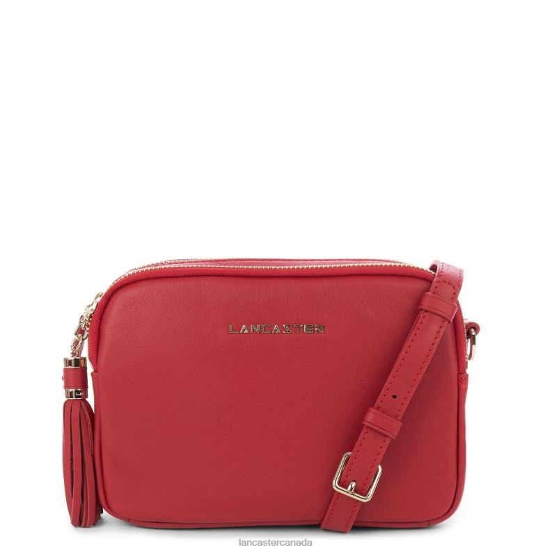 Women Small Crossbody Bag Mademoiselle Ana 4J6H1983 Bag Rouge Lancaster Paris