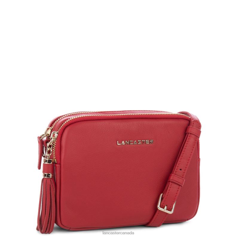 Women Small Crossbody Bag Mademoiselle Ana 4J6H1983 Bag Rouge Lancaster Paris
