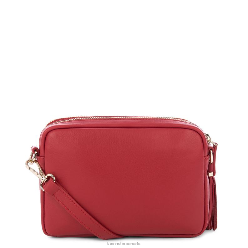 Women Small Crossbody Bag Mademoiselle Ana 4J6H1983 Bag Rouge Lancaster Paris