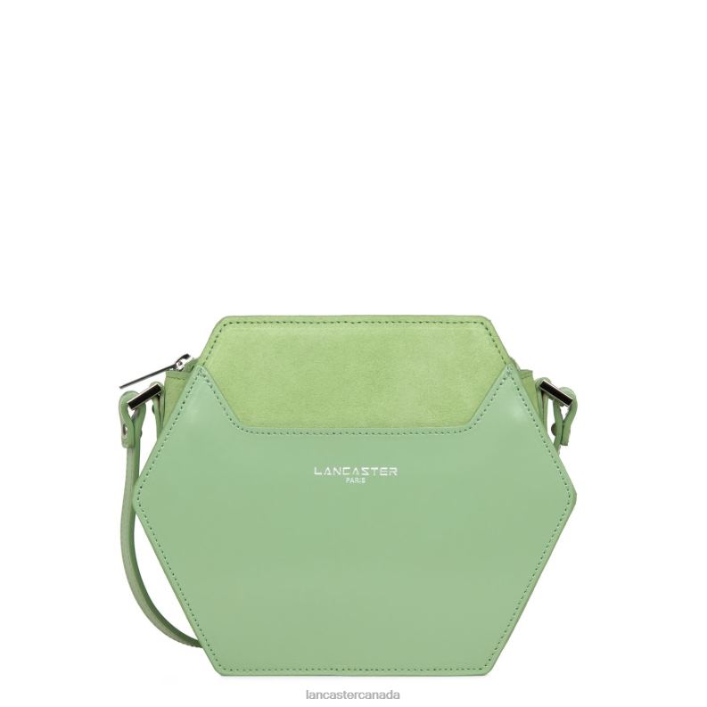Women Small Crossbody Bag Smooth Ruche 4J6H2184 Bag Jade Lancaster Paris