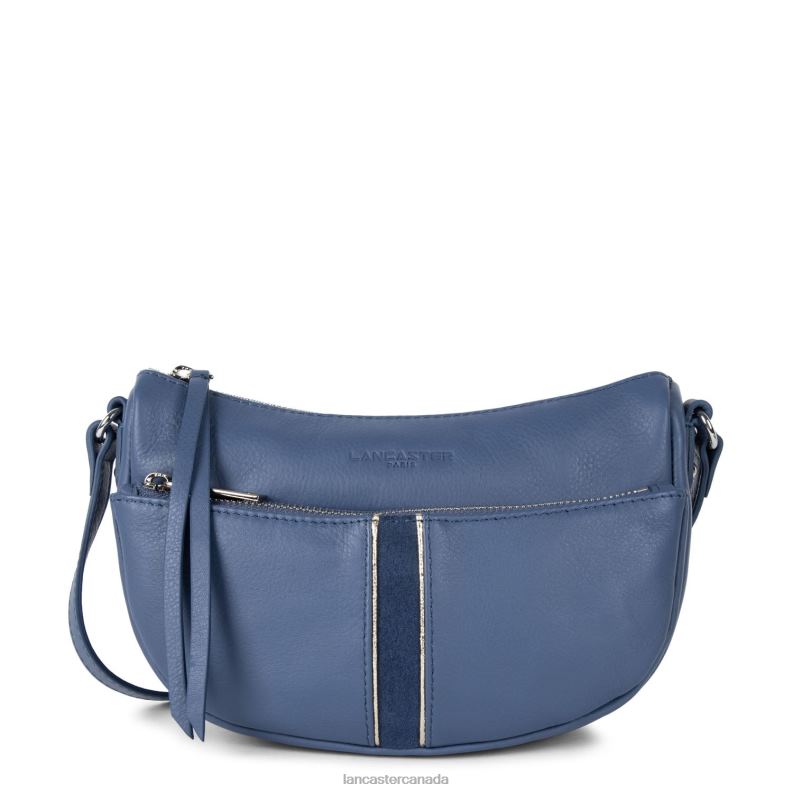 Women Small Crossbody Bag Soft Melody 4J6H1962 Bag Bleu Lancaster Paris