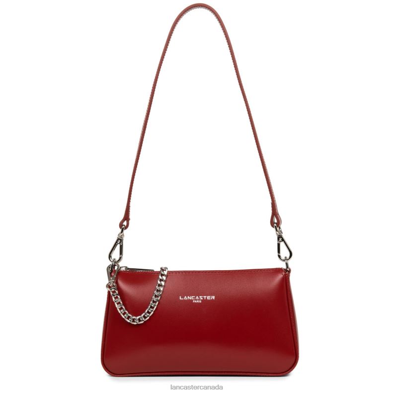 Women Small Crossbody Bag Suave Even 4J6H1622 Bag Carmin Lancaster Paris