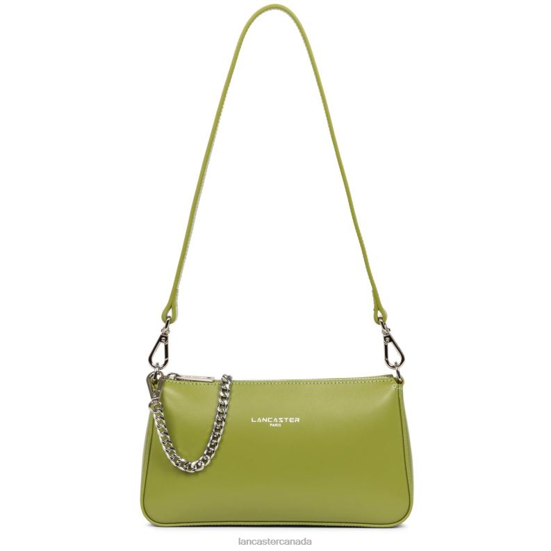 Women Small Crossbody Bag Suave Even 4J6H1624 Bag Olive Lancaster Paris