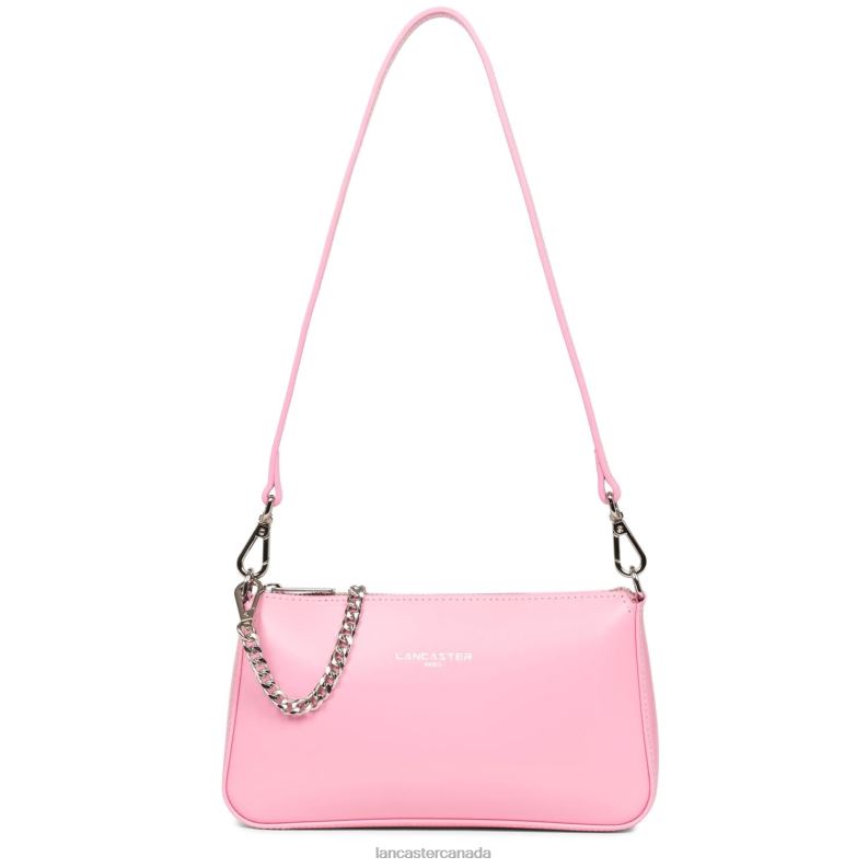 Women Small Crossbody Bag Suave Even 4J6H1626 Bag Rose Lancaster Paris