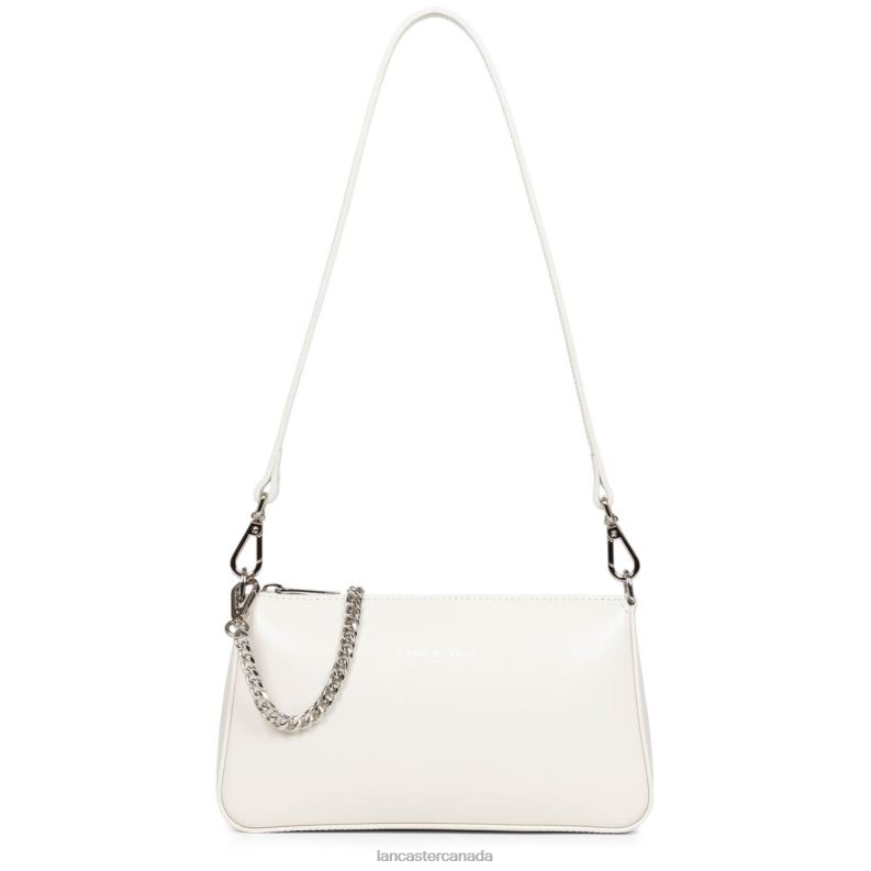 Women Small Crossbody Bag Suave Even 4J6H1628 Bag Ecru Lancaster Paris