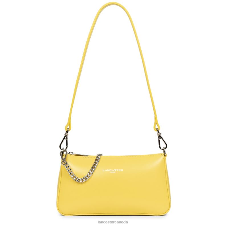 Women Small Crossbody Bag Suave Even 4J6H1636 Bag Poussin Lancaster Paris