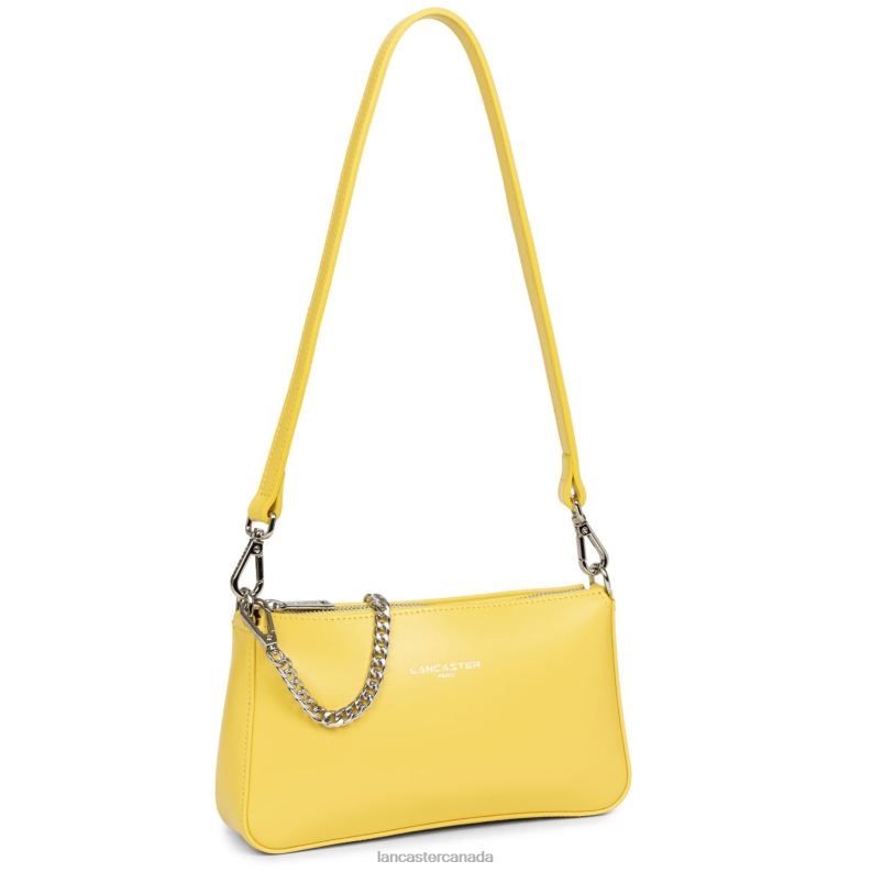Women Small Crossbody Bag Suave Even 4J6H1636 Bag Poussin Lancaster Paris