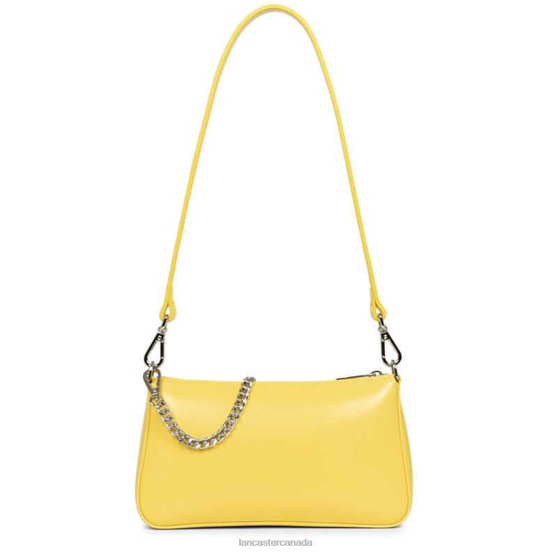 Women Small Crossbody Bag Suave Even 4J6H1636 Bag Poussin Lancaster Paris