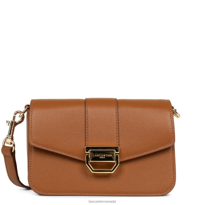 Women Small Crossbody Bag Valor 4J6H1305 Bag Camel Lancaster Paris