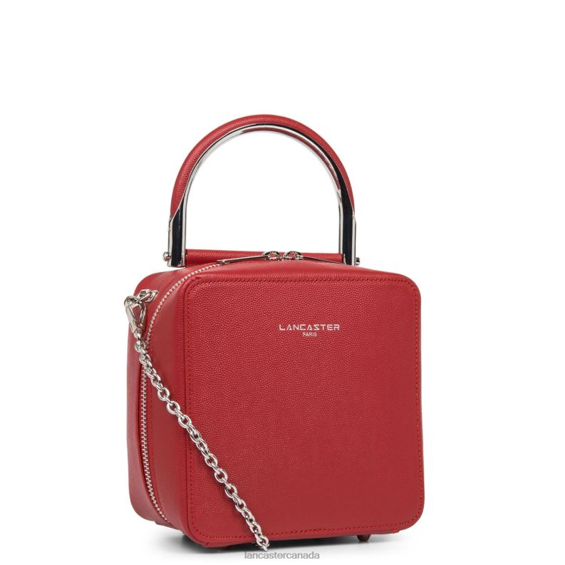 Women Box Bag Exotic Bonnie 4J6H3568 Bag Rouge Lancaster Paris