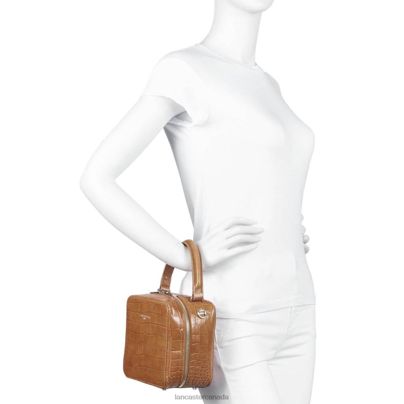 Women Box Bag Exotic Bonnie 4J6H3568 Bag Rouge Lancaster Paris