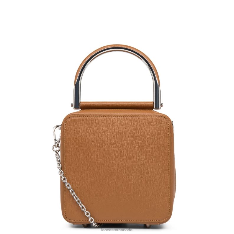 Women Box Bag Exotic Bonnie 4J6H3573 Bag Camel Lancaster Paris