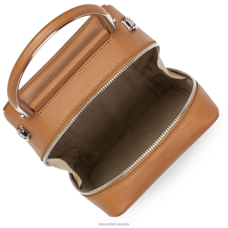 Women Box Bag Exotic Bonnie 4J6H3573 Bag Camel Lancaster Paris