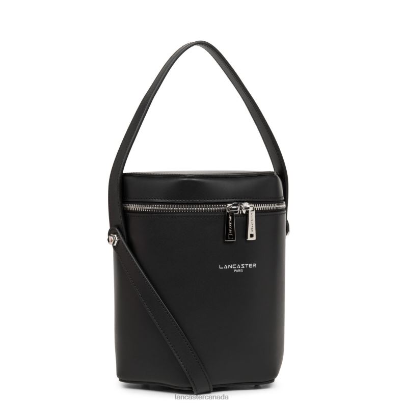 Women Box Bag Smooth Ruche 4J6H3718 Bag Noir Lancaster Paris