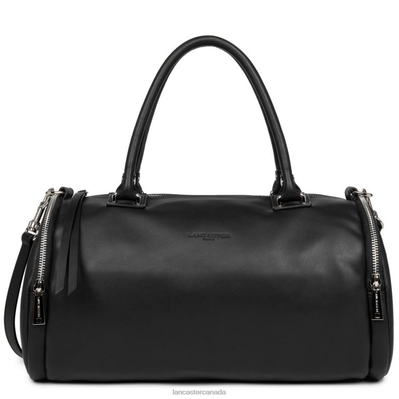 Women Duffle Bag Soft Nappa 4J6H3695 Bag Noir Lancaster Paris