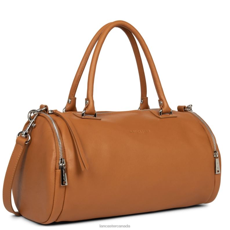 Women Duffle Bag Soft Nappa 4J6H3697 Bag Miel Lancaster Paris