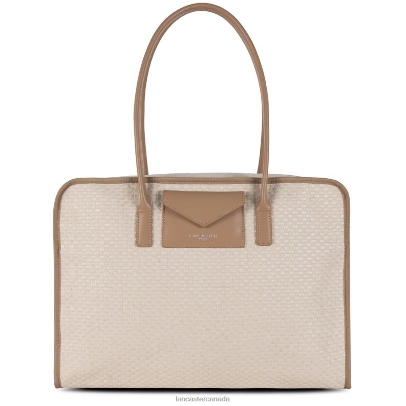 Women Handbag Actual Provencal 4J6H3631 Bag Naturel Lancaster Paris