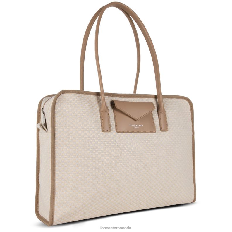 Women Handbag Actual Provencal 4J6H3631 Bag Naturel Lancaster Paris