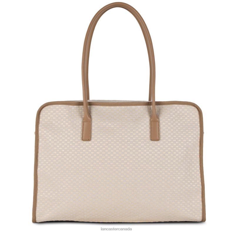 Women Handbag Actual Provencal 4J6H3631 Bag Naturel Lancaster Paris