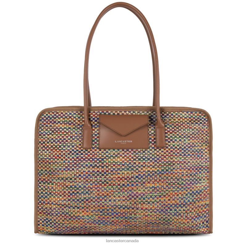 Women Handbag Actual Provencal 4J6H3632 Bag Camel Multi Lancaster Paris