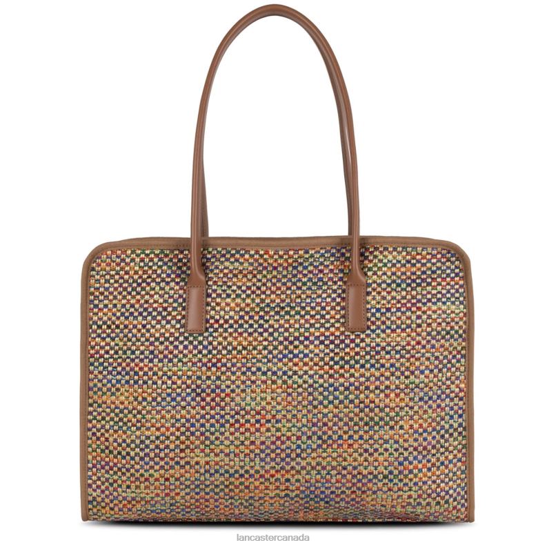 Women Handbag Actual Provencal 4J6H3632 Bag Camel Multi Lancaster Paris