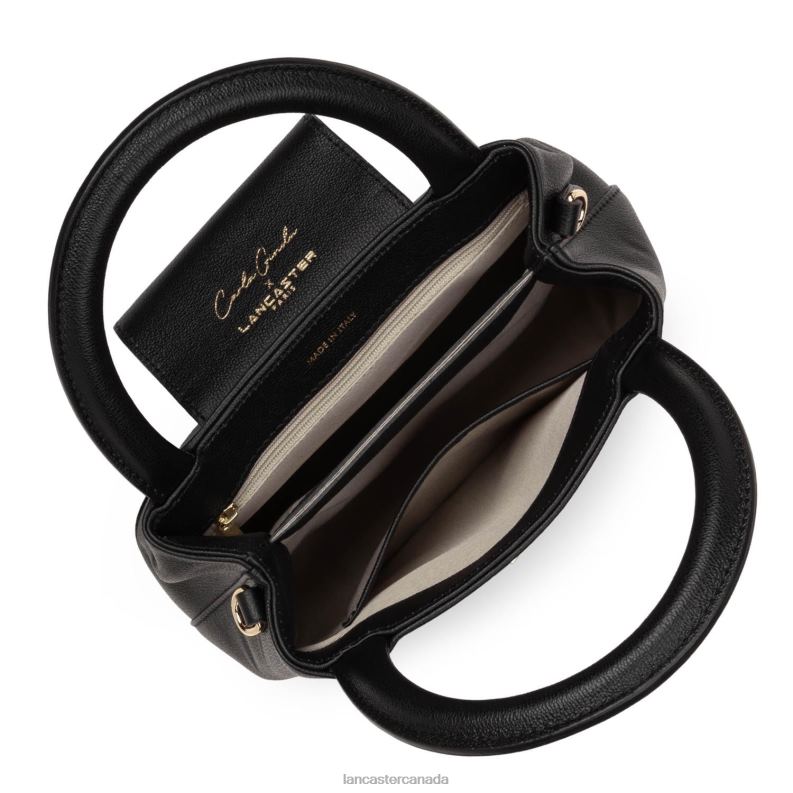 Women Handbag Carla 4J6H3188 Bag Noir Lancaster Paris