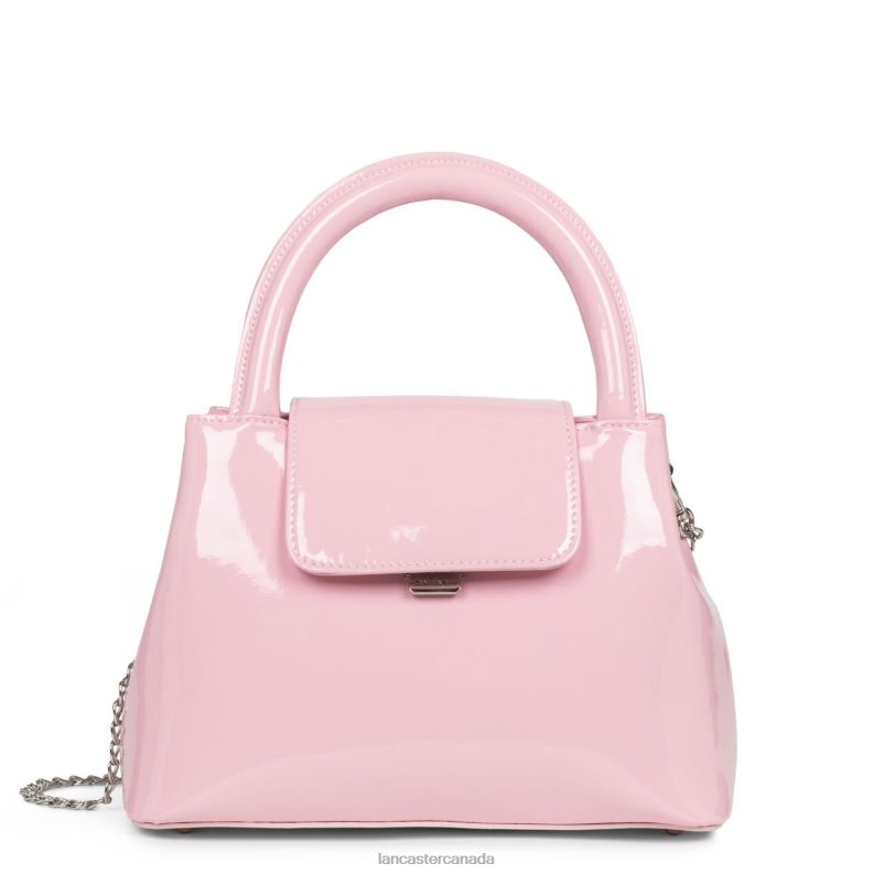Women Handbag Carla Vernis 4J6H3192 Bag Rose-Vernis Lancaster Paris
