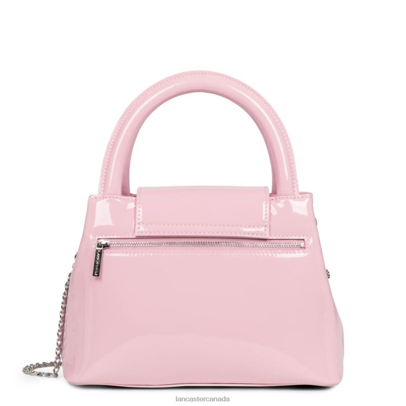 Women Handbag Carla Vernis 4J6H3192 Bag Rose-Vernis Lancaster Paris