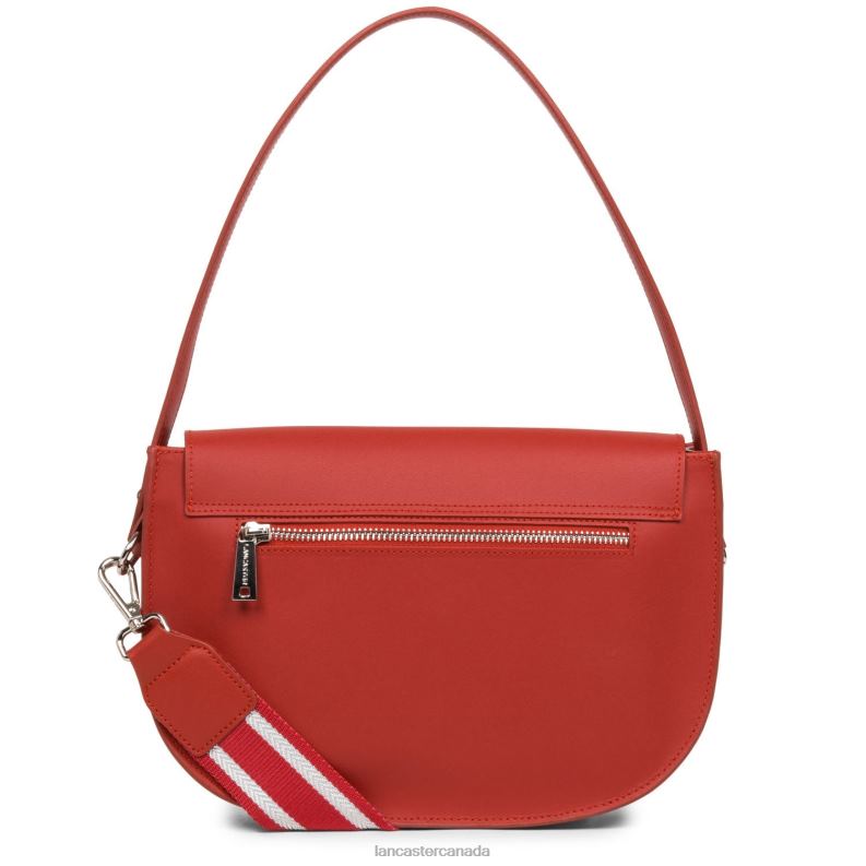 Women Handbag City Lina 4J6H4440 Bag Rouge Lancaster Paris