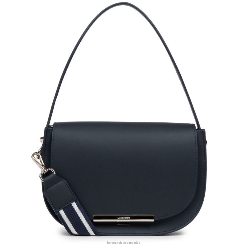 Women Handbag City Lina 4J6H4441 Bag Bleu Fonce Lancaster Paris