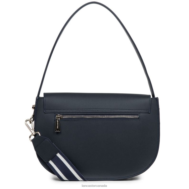 Women Handbag City Lina 4J6H4441 Bag Bleu Fonce Lancaster Paris