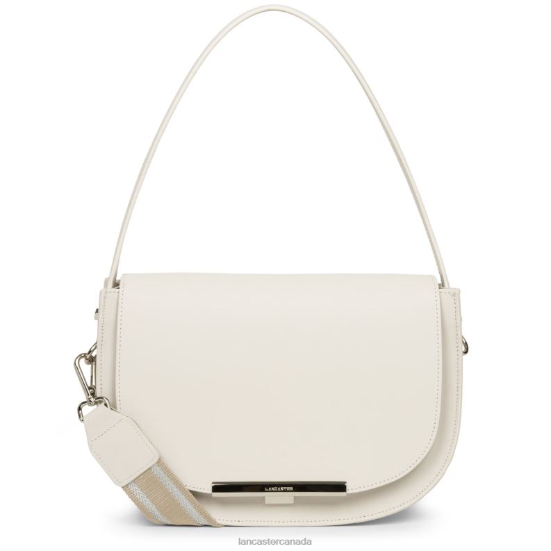 Women Handbag City Lina 4J6H4442 Bag Ecru Lancaster Paris