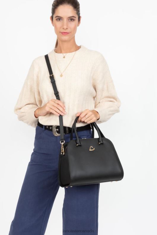 Women Handbag City Philos 4J6H2538 Bag Noir Lancaster Paris