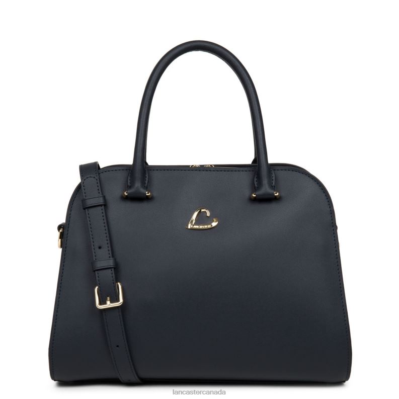Women Handbag City Philos 4J6H2539 Bag Bleu Fonce Lancaster Paris