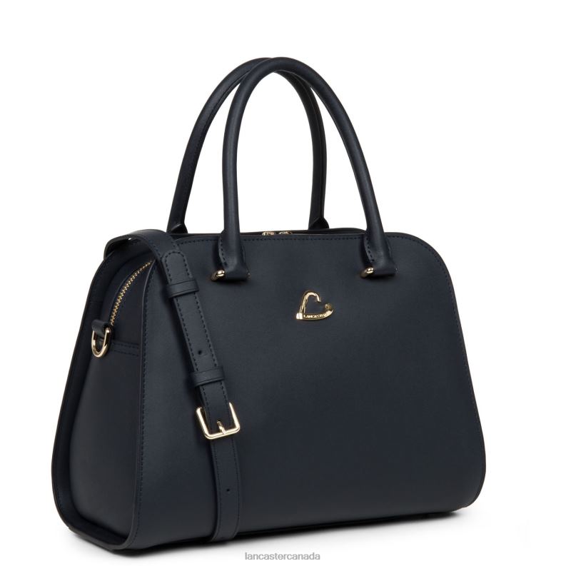 Women Handbag City Philos 4J6H2539 Bag Bleu Fonce Lancaster Paris